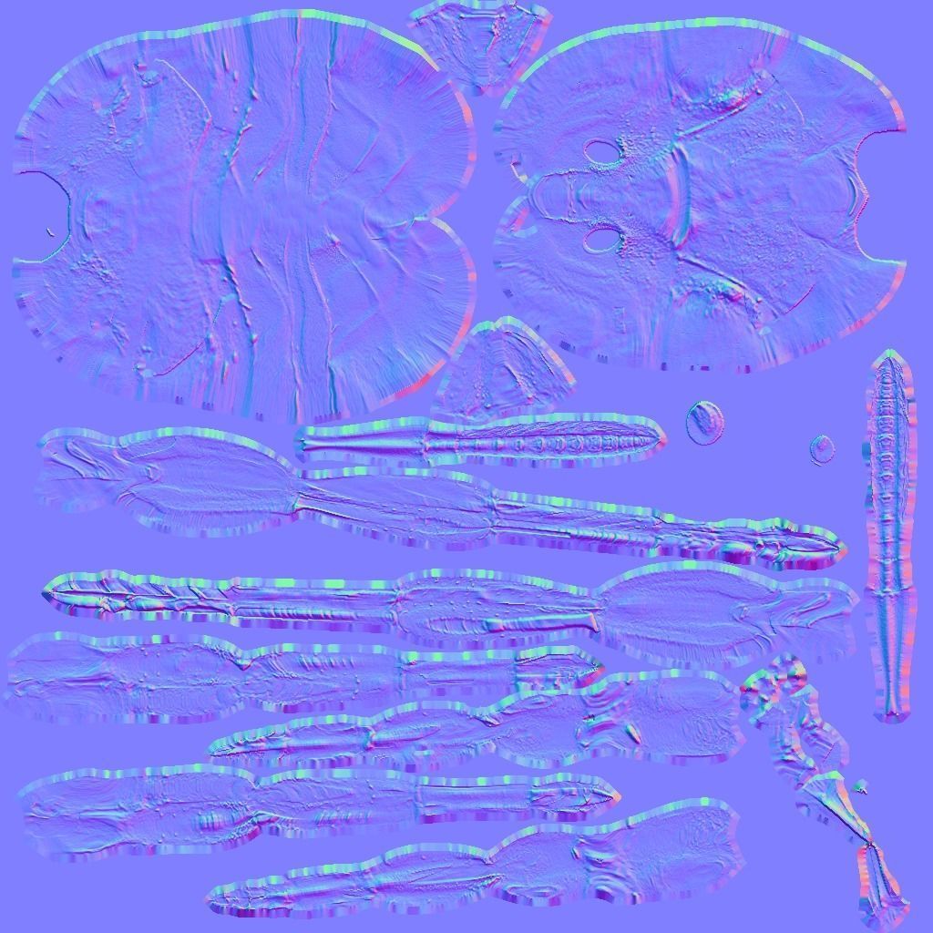 Ant 3D Model Animated and Rigged Low-poly 3D model_10