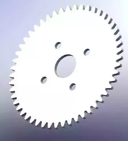 Servo Gear Free 3D model