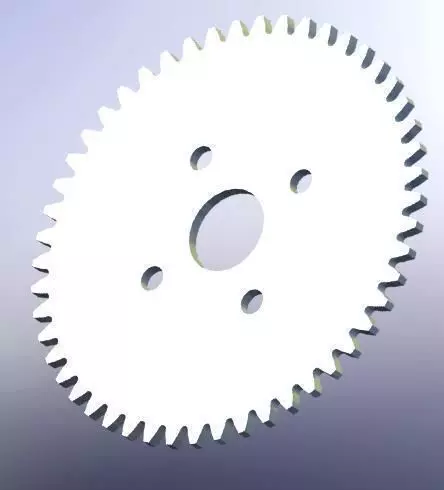 Servo Gear Free 3D model_0