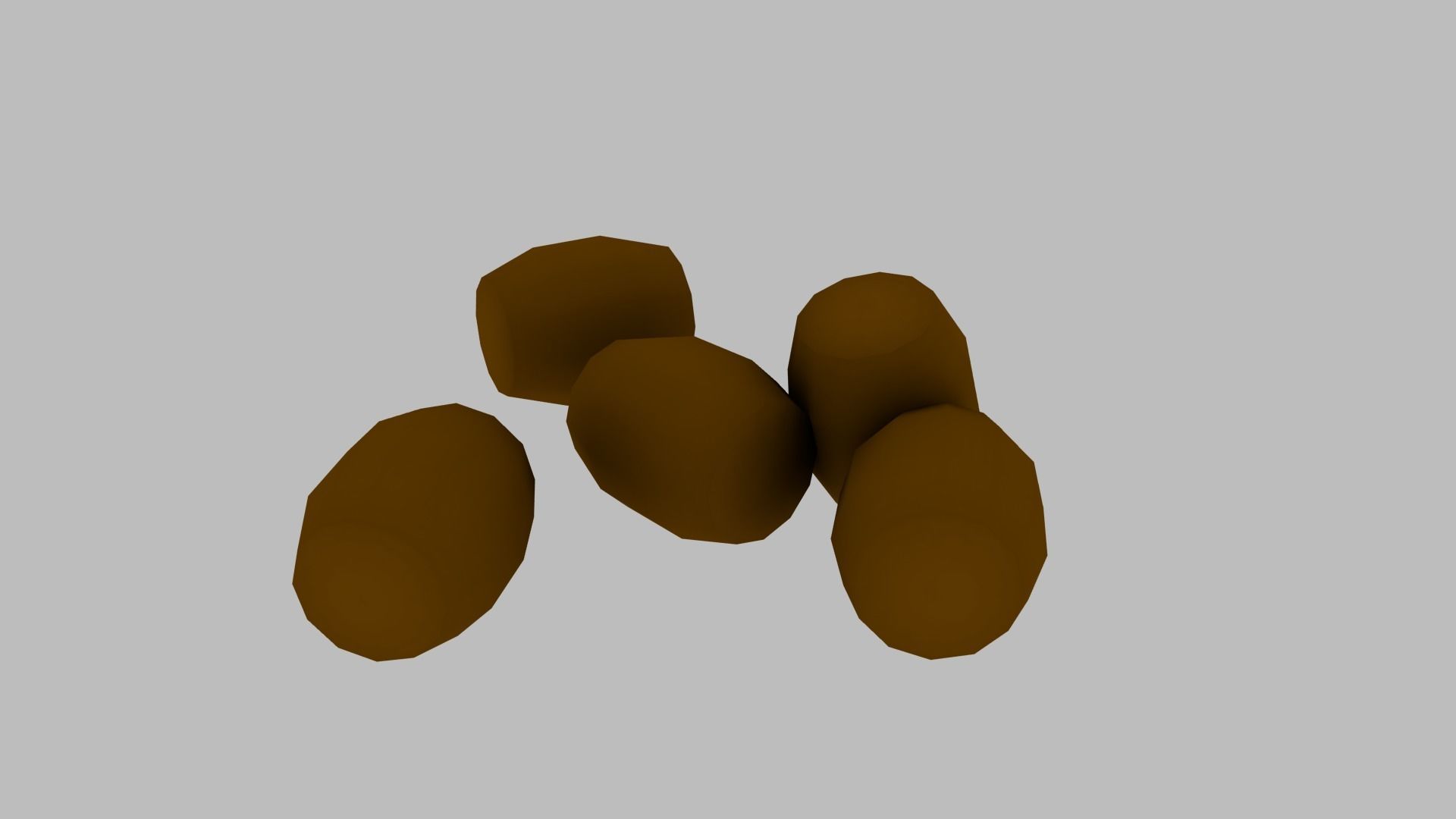 Pack of Shit Free low-poly 3D model_6