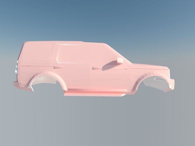 Land Rover Discovery 3 3D print model