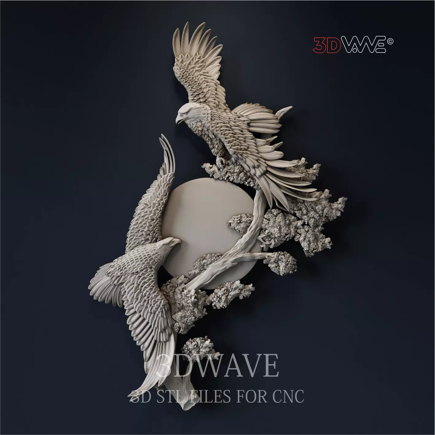 EAGLES 3D print model_0