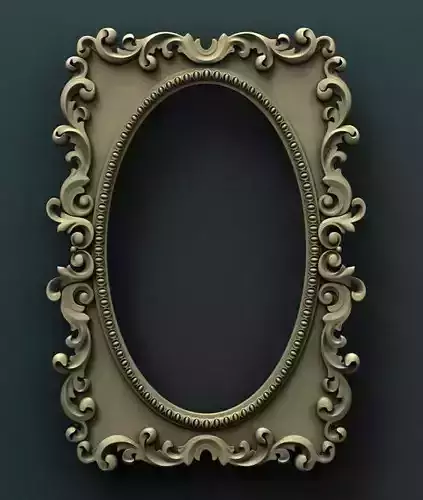 3d STL Model for CNC Router Picture frame 3D print model