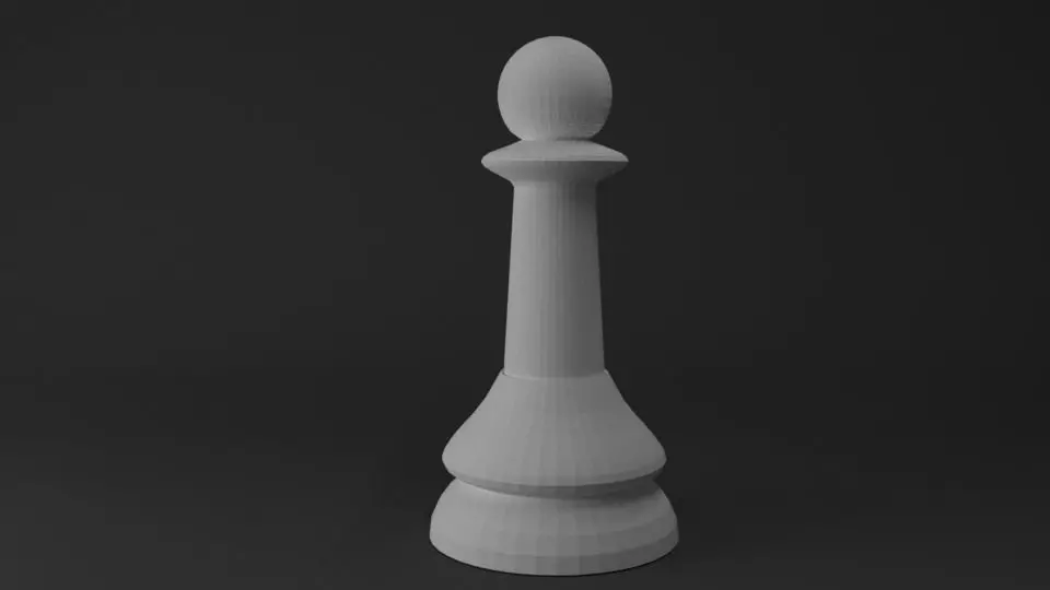 Chess Pawn Free 3D print model