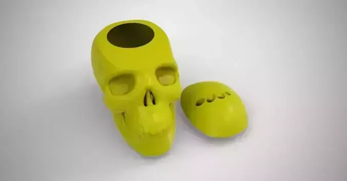 Skull Box 3D print model