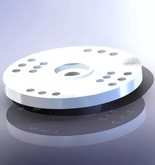 Servo Horn Plastic Free 3D model_0