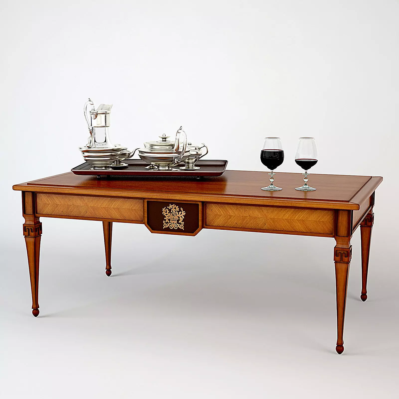 Ceppi Wooden Coffee Table 3D model_0