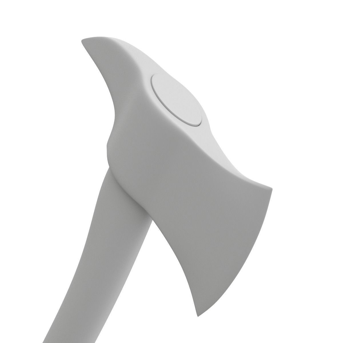 Firefighter Axe 3D model_14