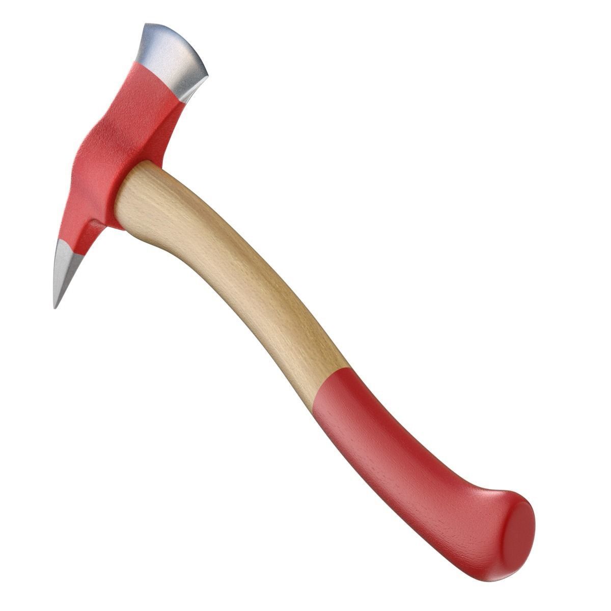 Firefighter Axe 3D model_2