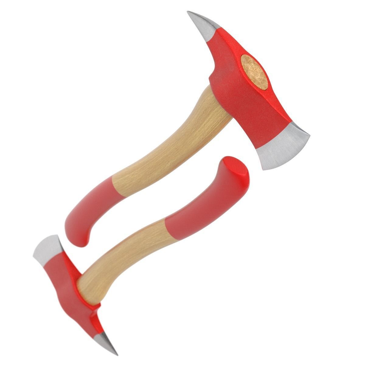 Firefighter Axe 3D model_9