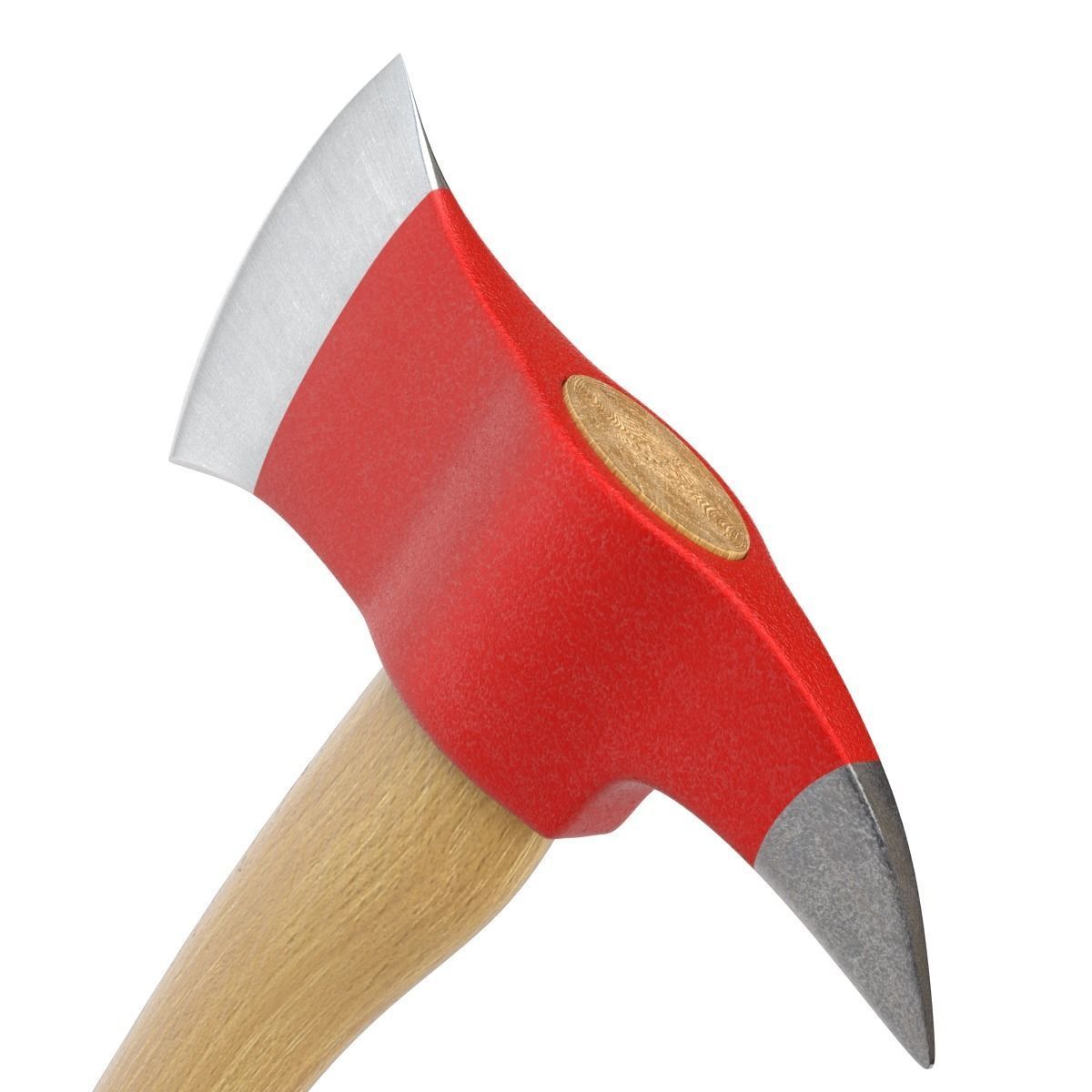 Firefighter Axe 3D model_4