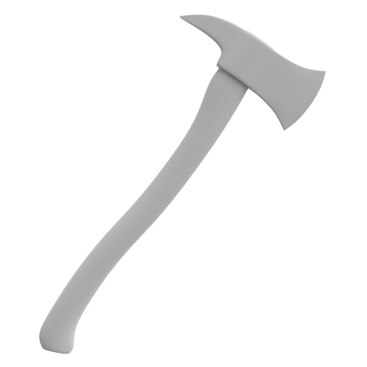 Firefighter Axe 3D model_15