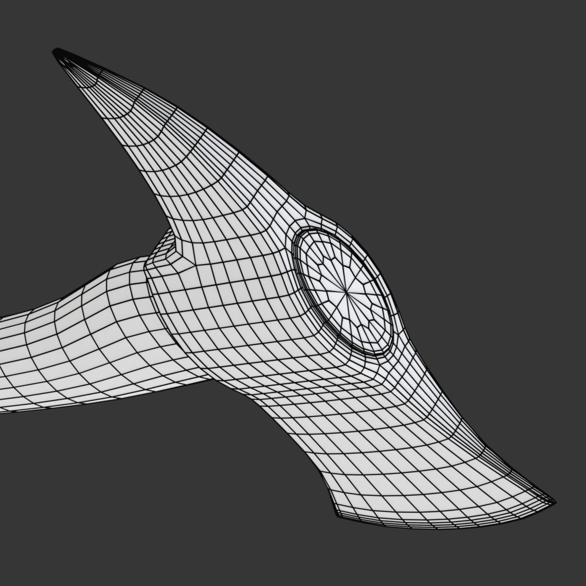 Firefighter Axe 3D model_22