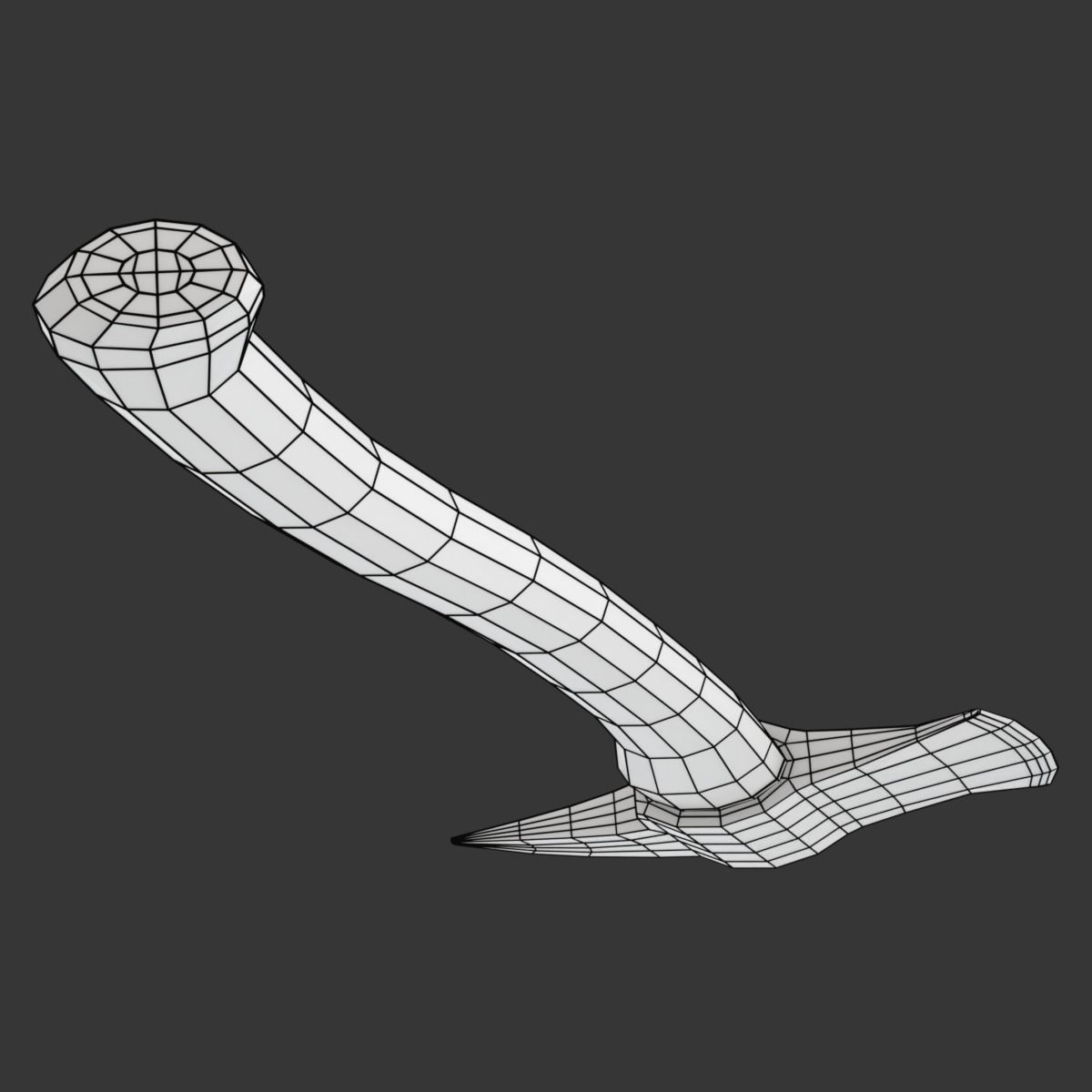 Firefighter Axe 3D model_18