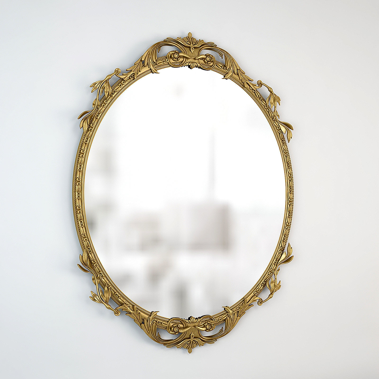 Classic Mirror Francesco Molon 3D model_2