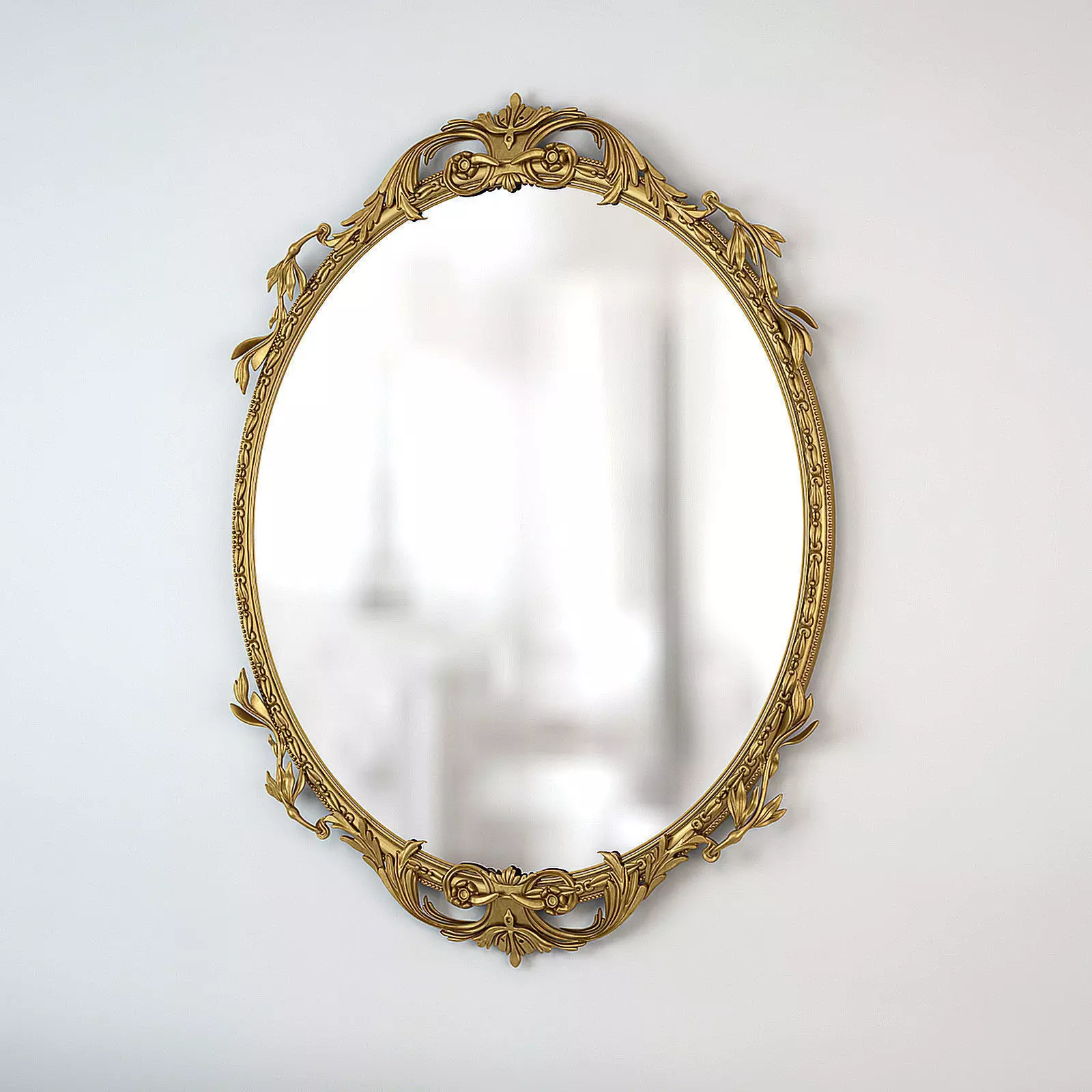 Classic Mirror Francesco Molon 3D model_0