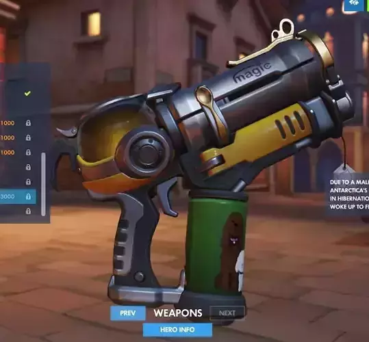 Pajamei Mei gun cosplay prop