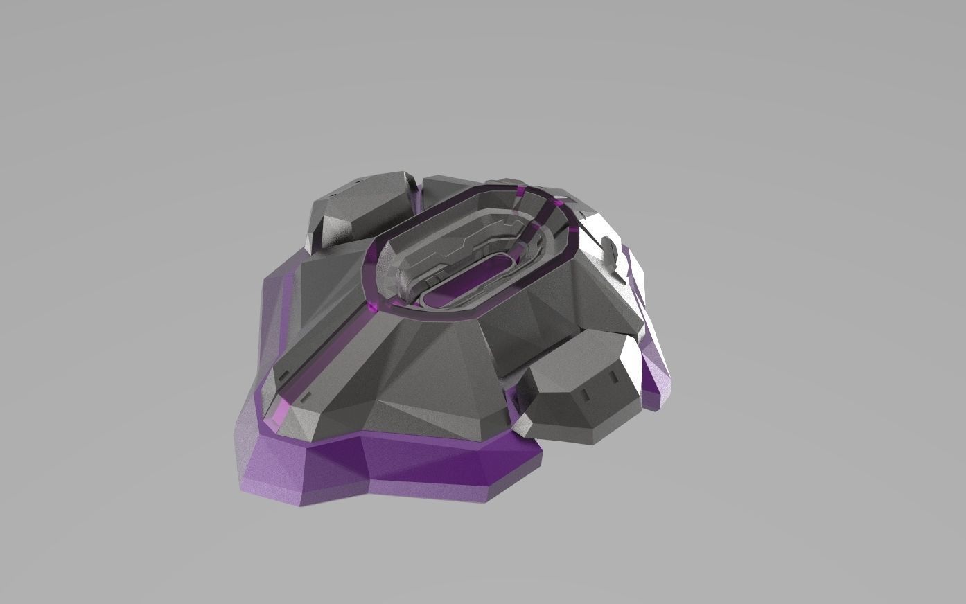 Sombra translocator cosplay prop 3D print model_2