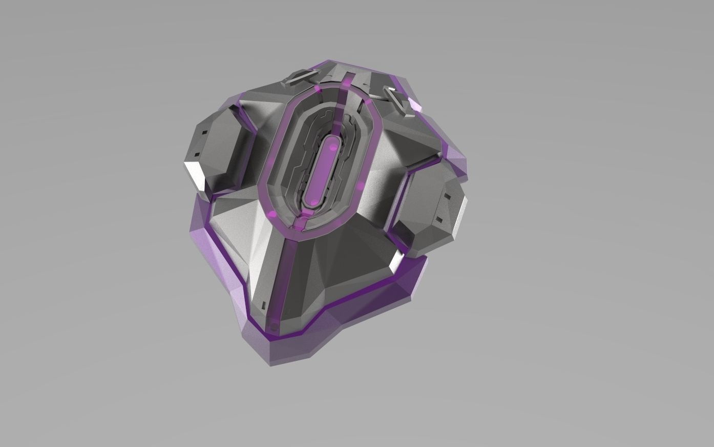 Sombra translocator cosplay prop 3D print model_1
