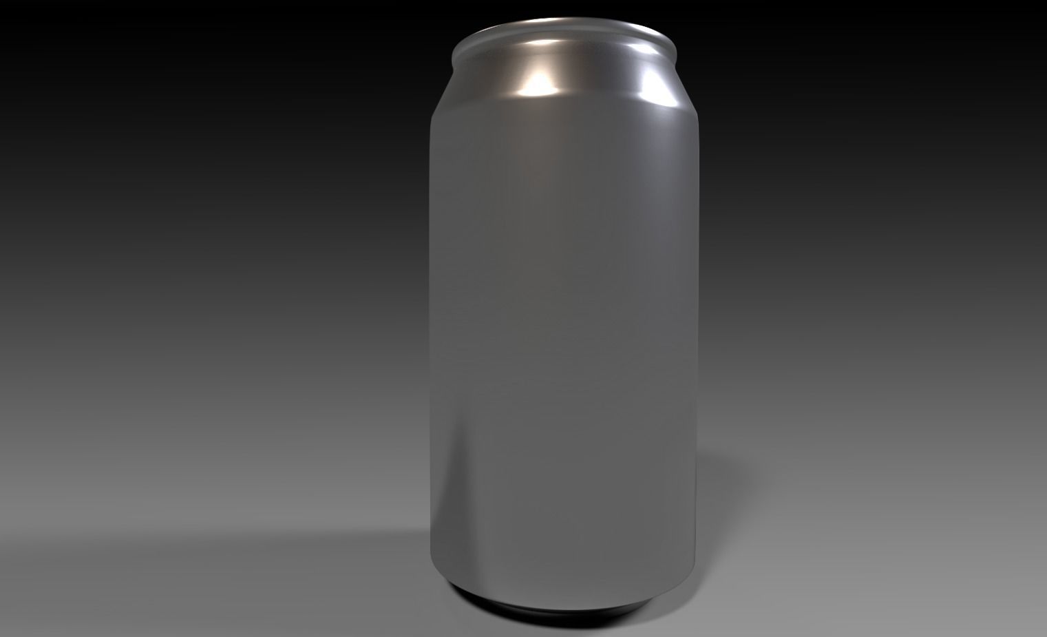 Generic Aluminum Drink Can 3D model_3