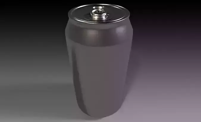 Generic Aluminum Drink Can 3D model