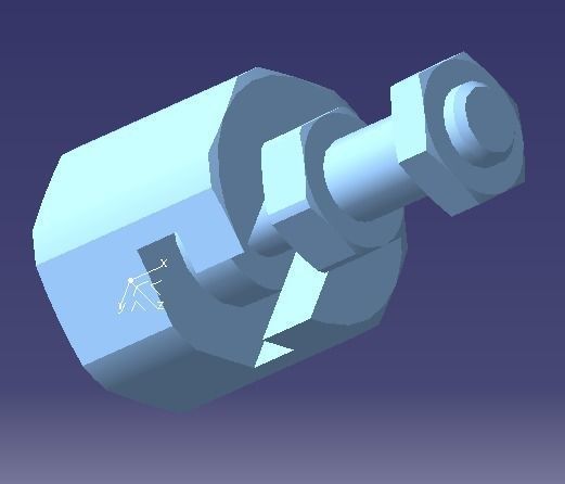 ACCOUPLEMENT  COMPRESSION RADIALE  3D model_2