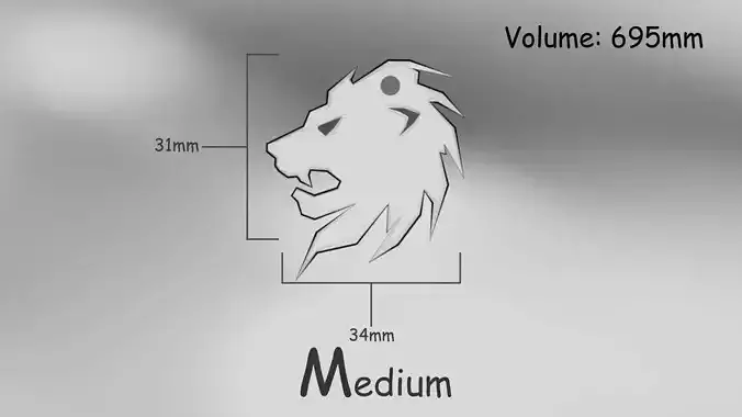 War Thunder Silver Lion Keychain Free 3D print model