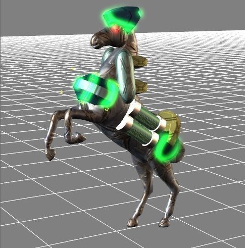 Lighting Galloper 3D model