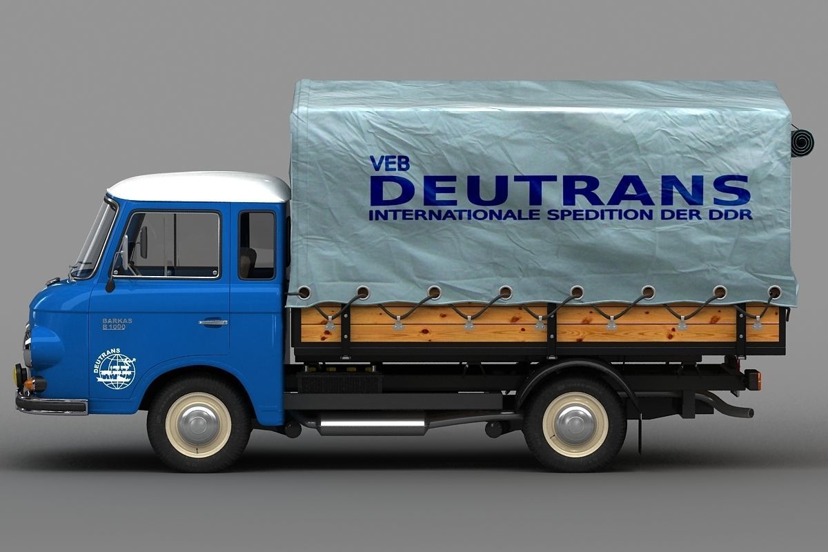 Barkas B1000 1961 3D model_1