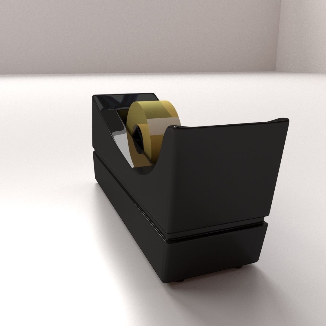 Tape Dispenser 3D Model 3DS FBX BLEND DAE