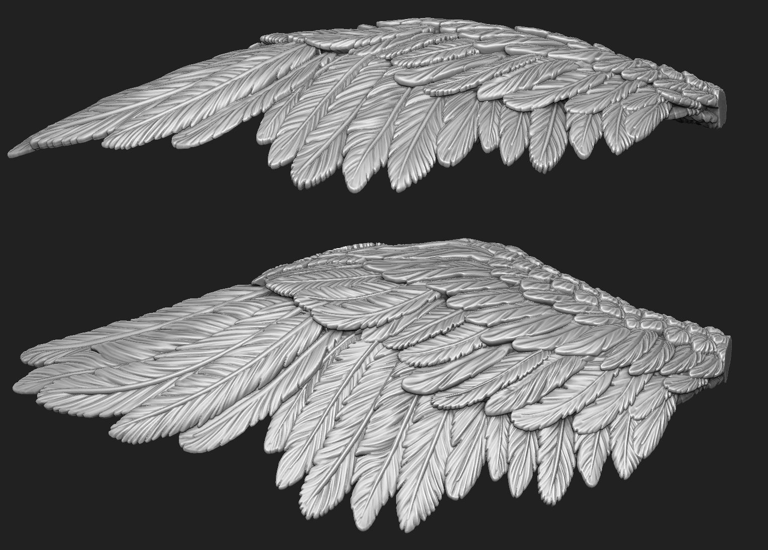 Wings Printable 5 3D print model_3