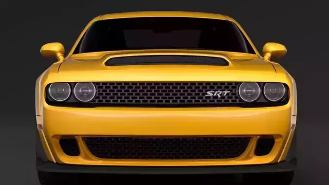 Hennessy Dodge Challenger SRT Demon 2020 3D model