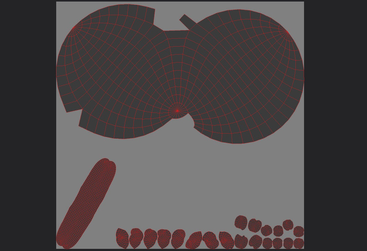 strong male Low-poly 3D model_15