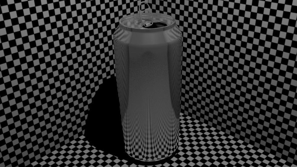 Aluminium Can 3D model