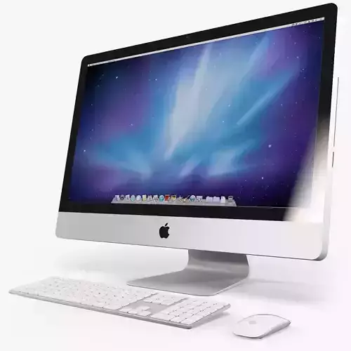 Apple IMac 27 with Keyboard MB110 and Magic Mouse