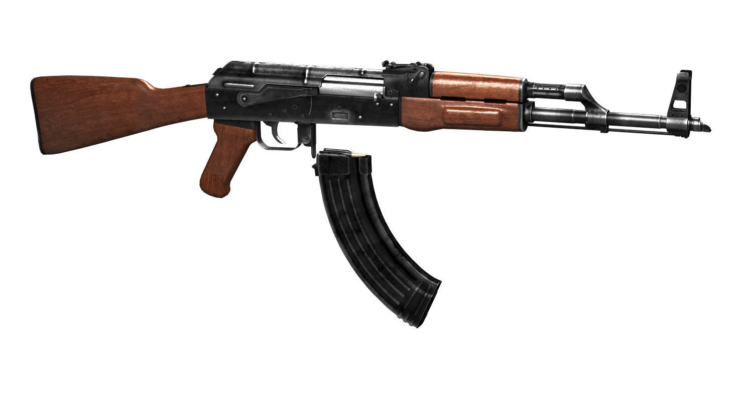 ak47 kalashnikov 3D model_29