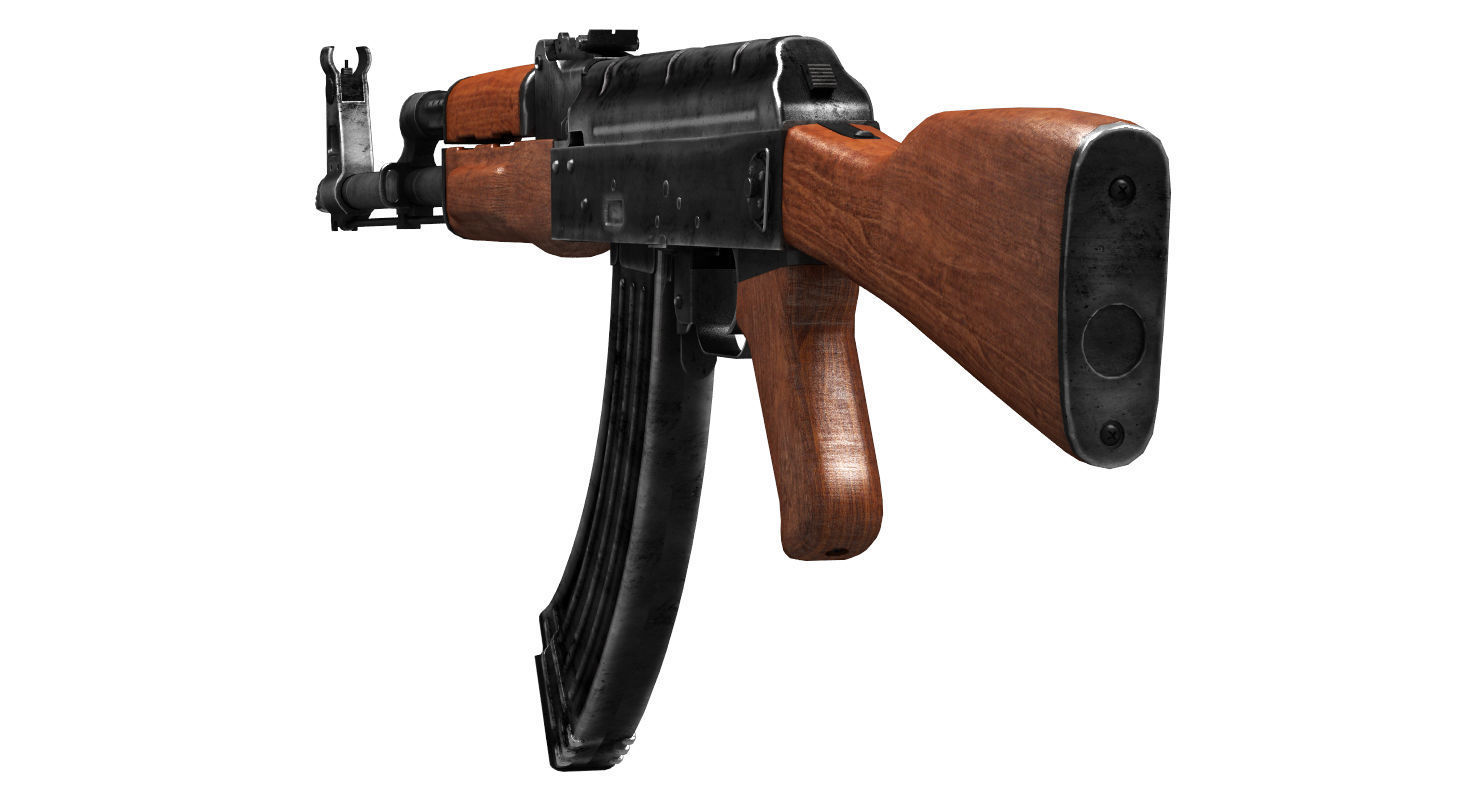 ak47 kalashnikov 3D model_18
