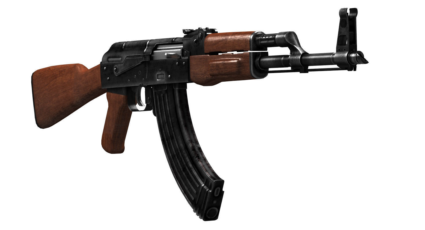 ak47 kalashnikov 3D model_21