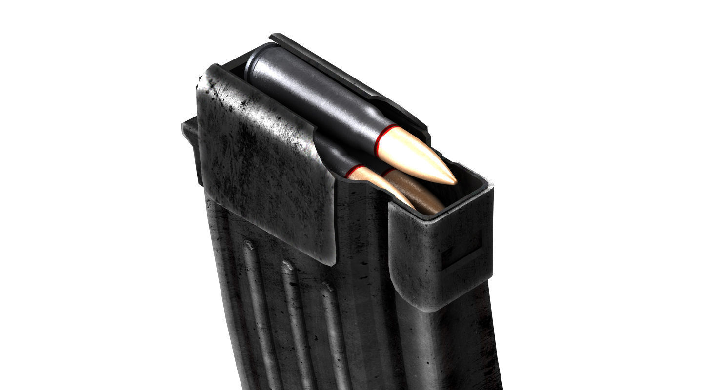 ak47 kalashnikov 3D model_10