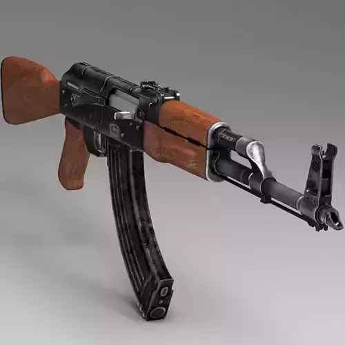 ak47 kalashnikov 3D model