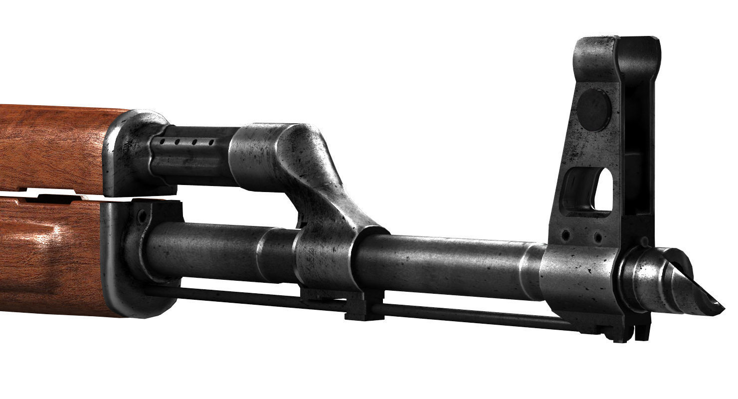 ak47 kalashnikov 3D model_11