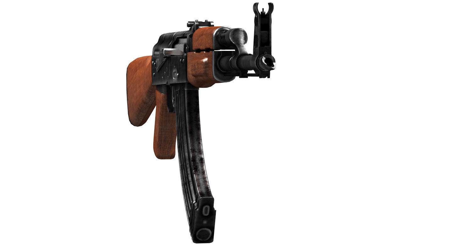 ak47 kalashnikov 3D model_24