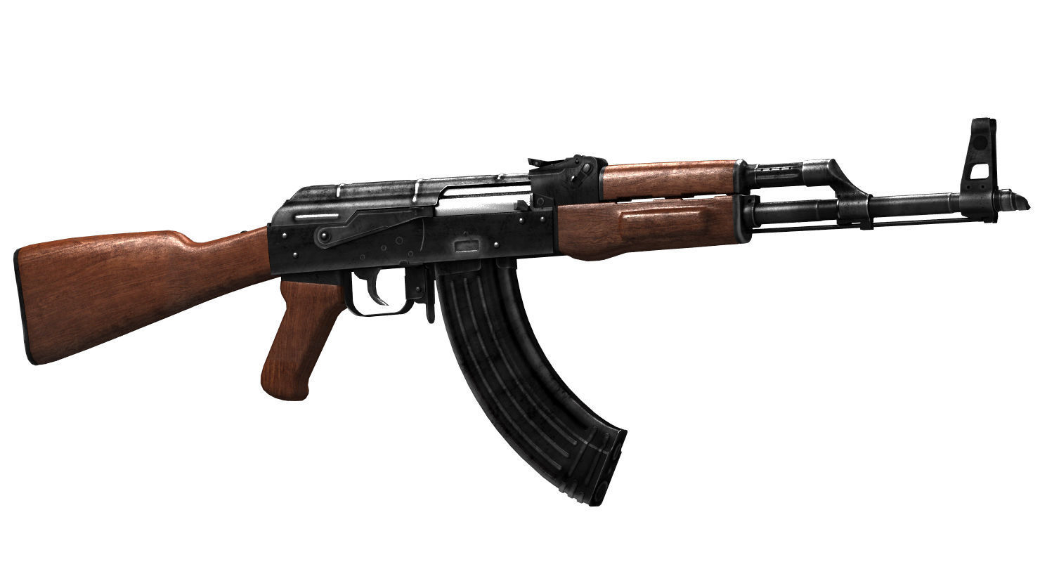 ak47 kalashnikov 3D model_19