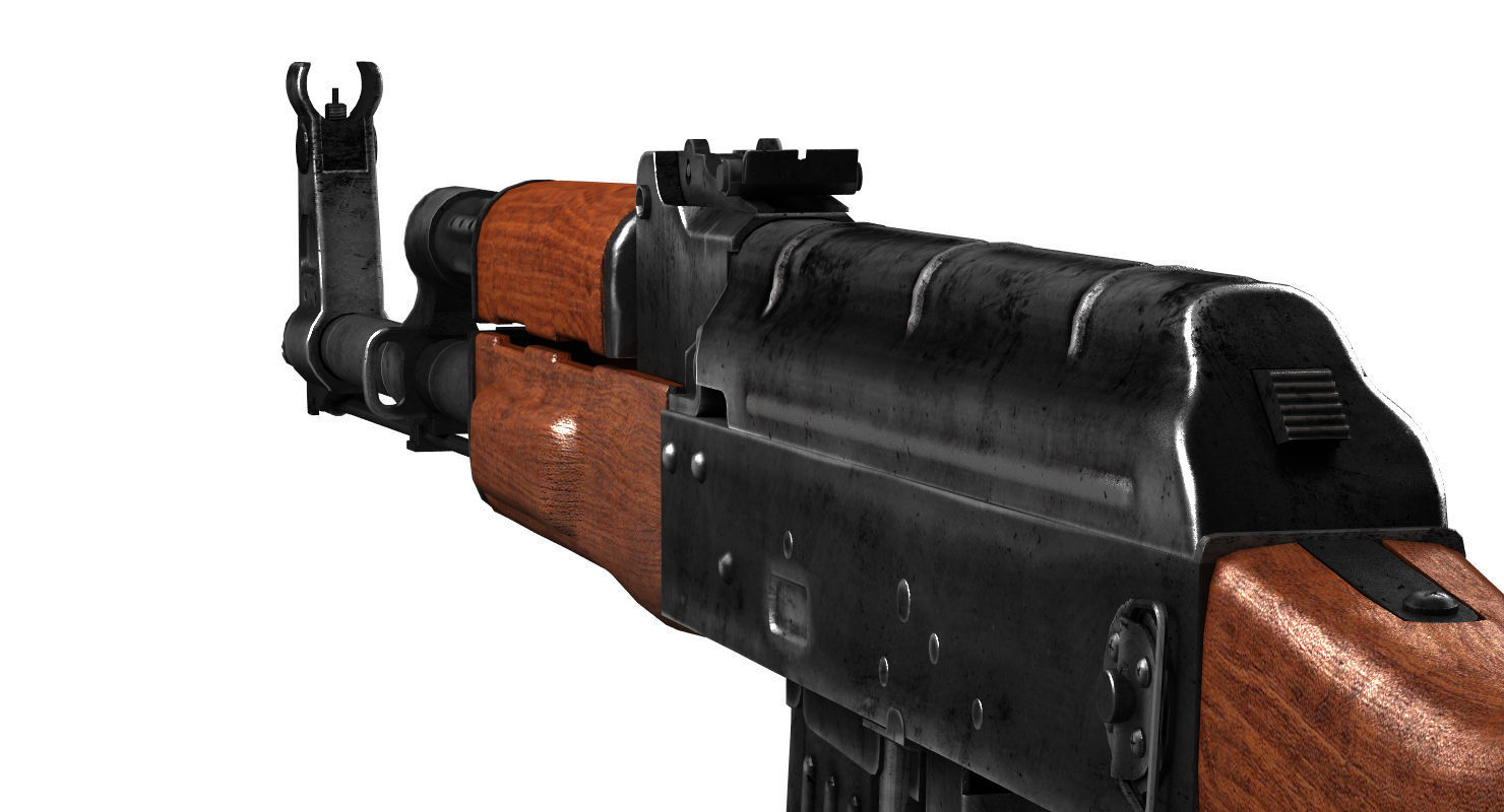 ak47 kalashnikov 3D model_7