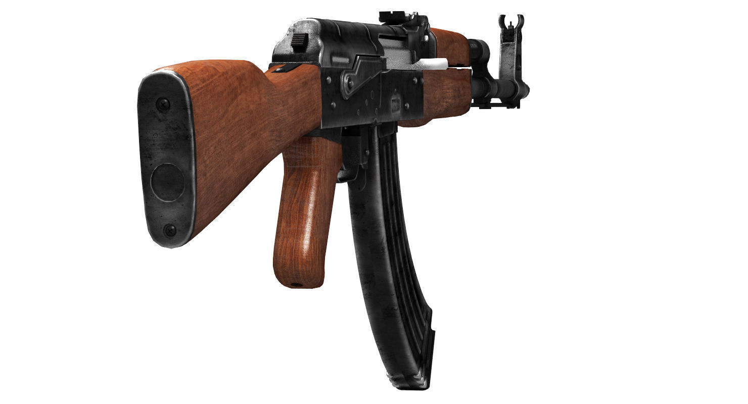 ak47 kalashnikov 3D model_20