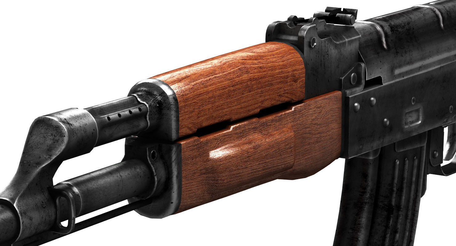 ak47 kalashnikov 3D model_4