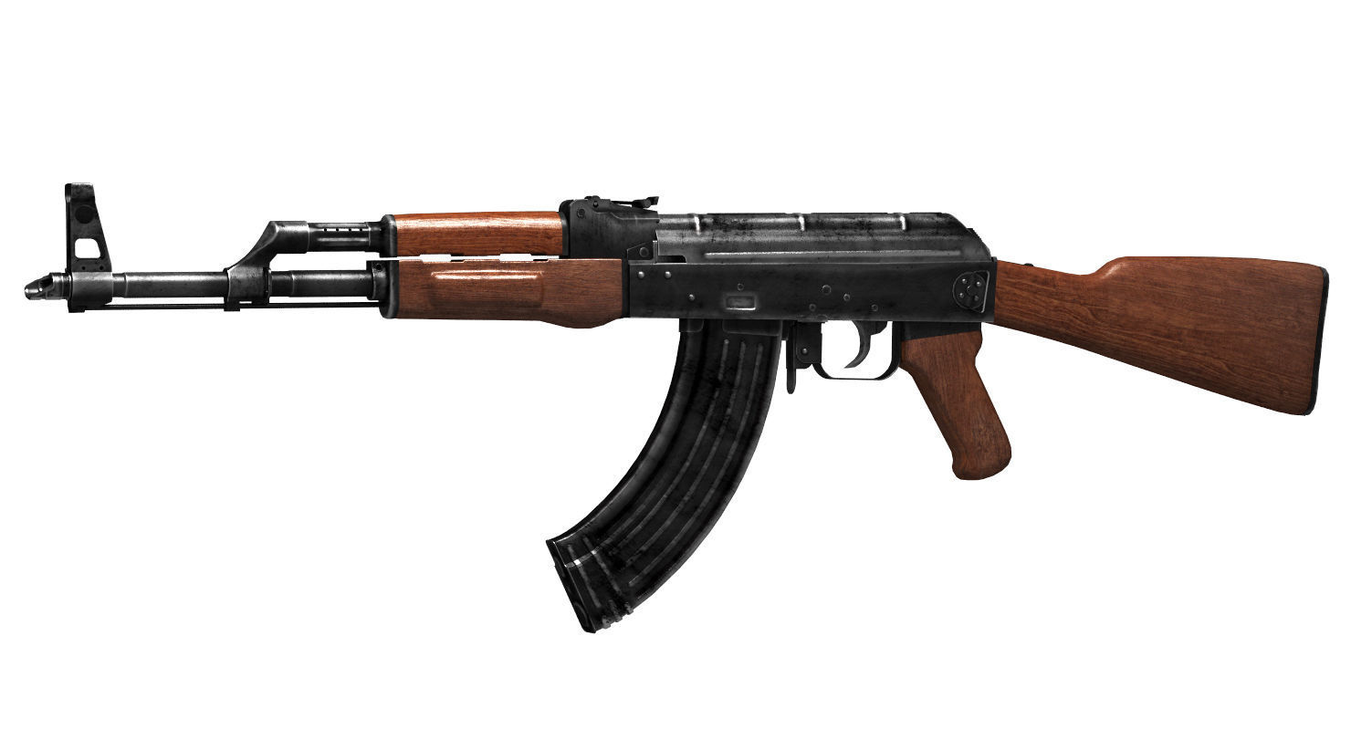 ak47 kalashnikov 3D model_14