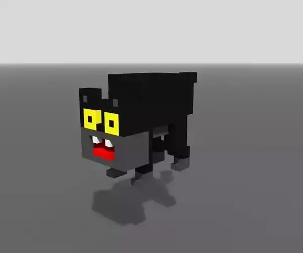 Voxel Scaredy Cat