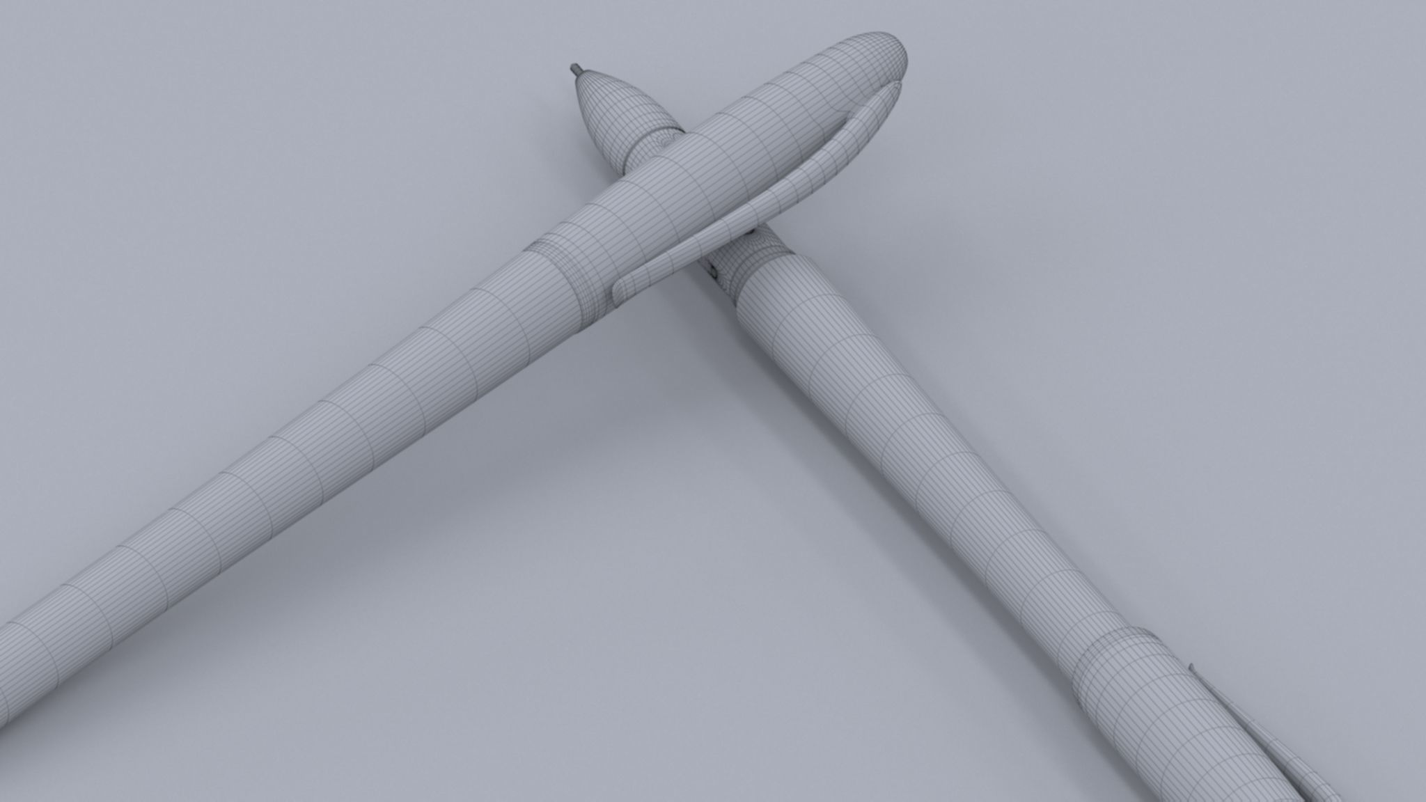 Pen Aihao 3D model_3