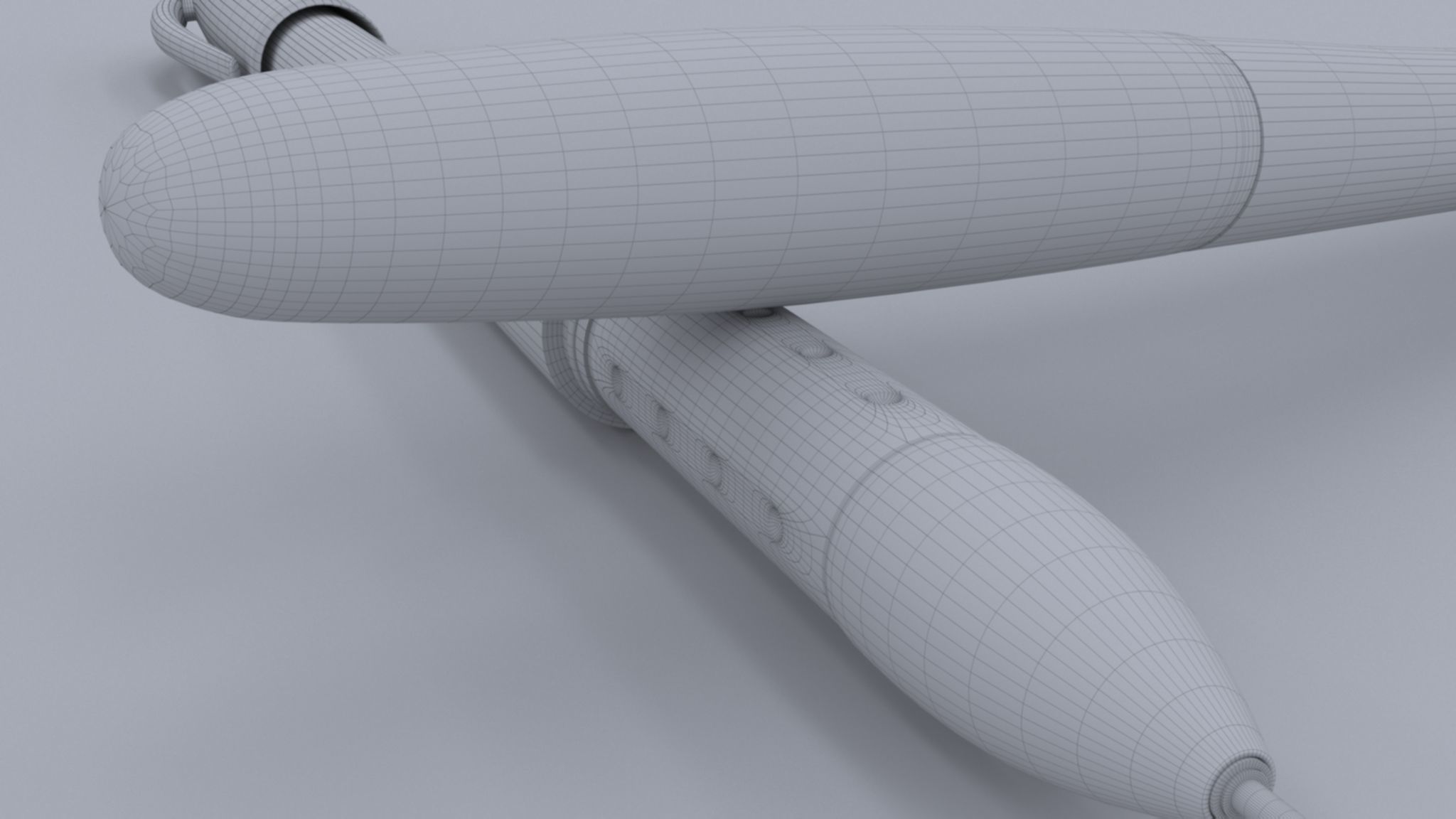 Pen Aihao 3D model_4